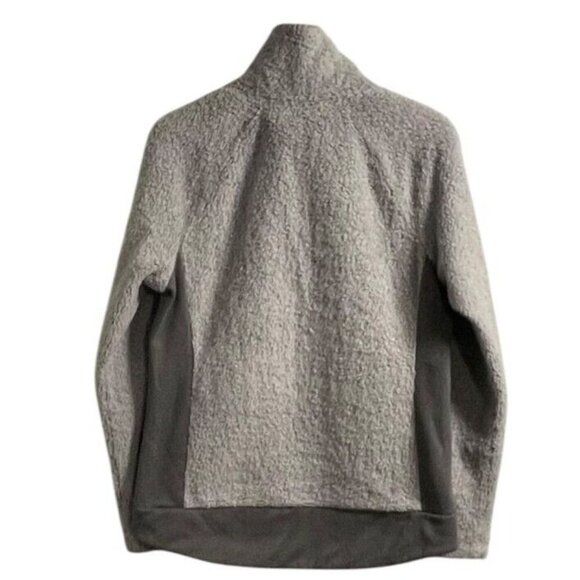 The North Face Sherpa Fleece Jacket Gray Medium - Picture 8 of 8
